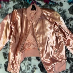 Pink lightly worn jacket